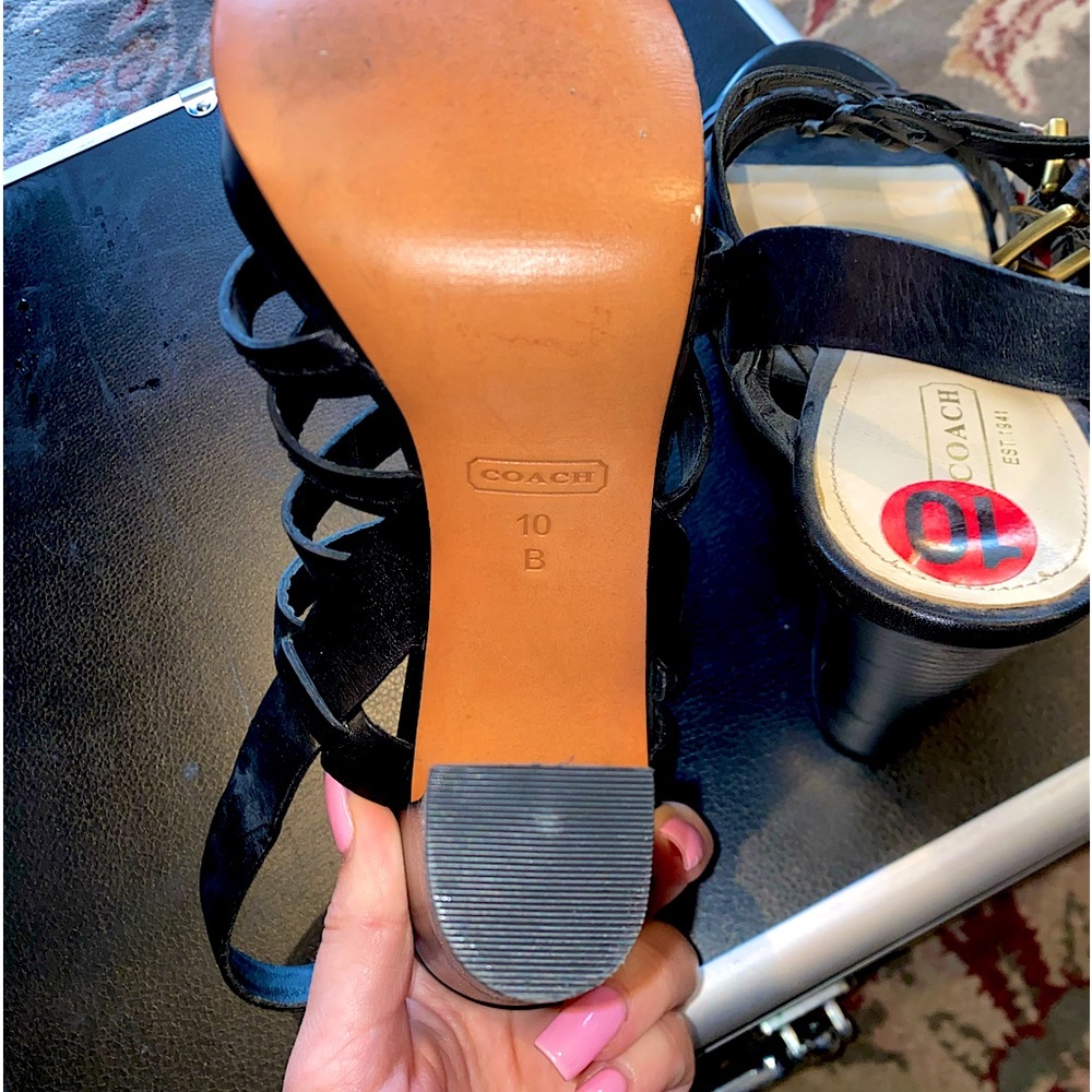 Coach size 10 heels for women. Never worn brand new!